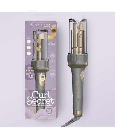 Discover Conair InfinitiPRO By Conair Curl Secret Auto Curler 1-1/4" - Elevate Your Style Instantly! - Buy Online on SooperMarket.com