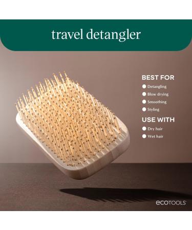 EcoTools Travel Detangler Handheld Hairbrush - Transform Your Style with the Best Innovation Today! - Buy Online on SooperMarket.com
