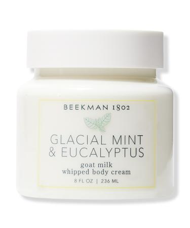 Beekman 1802 Glacial Mint & Eucalyptus Whipped Body Cream 8 oz