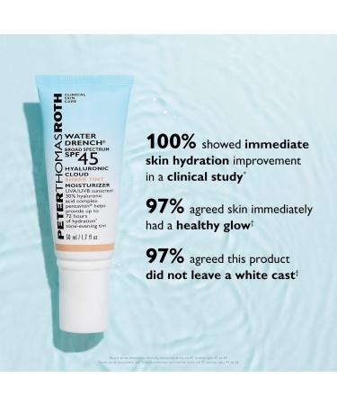 Peter Thomas Roth Water DrenchÂ Broad Spectrum SPF 45 Hyaluronic Sheer Tint Moisturizer - Discover Premium Quality Shop now! - Buy Online on SooperMarket.com
