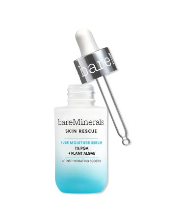 bareMinerals SKIN RESCUE Pure Moisture Serum with 1% PGA and Plant Algae 1.0 oz
