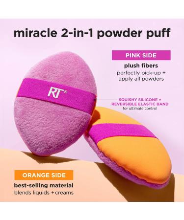 Discover Real Techniques Miracle Complexion Sponge + Miracle 2-In-1 Powder Puff 2 ct - Elevate Your Style Instantly! - Buy Online on SooperMarket.com