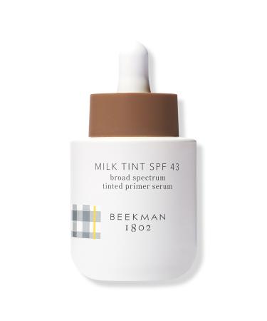 Beekman 1802 Milk Tint SPF 43 Tinted Primer Serum Deep 1.0 oz