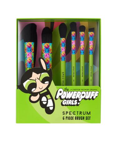 Discover Spectrum The Powerpuff Girls Buttercup 6-Piece Makeup Brush Set - Elevate Your Style Instantly! - Buy Online on SooperMarket.com