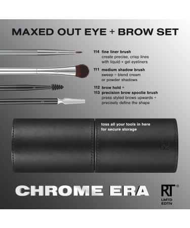 Real Techniques Chrome Era Maxed Out Eye + Brow Makeup Brush Set - Transform Your Style with the Best Innovation Today! - Buy Online on SooperMarket.com