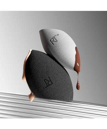 Real Techniques Chrome Era Miracle Complexion + Concealer Makeup Sponge Duo 2 ct - Transform Your Style with the Best Innovation Today! - Buy Online on SooperMarket.com