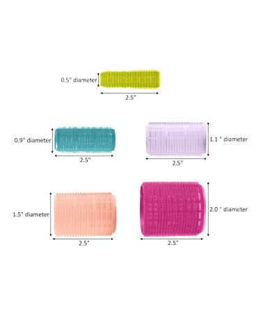 Discover Conair Assorted Sized Self-Grip Rollers 31 ct - Elevate Your Style Instantly! - Buy Online on SooperMarket.com