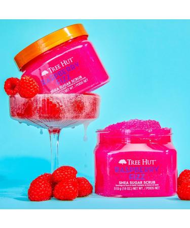 Tree Hut Raspberry Fizz Sugar Scrub 18 oz - Transform Your Style with the Best Innovation Today! - Buy Online on SooperMarket.com