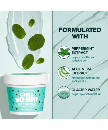I Dew Care Chill Mo-Mint Soothing & Cooling Wash-Off Mask 3.38 oz - Transform Your Style with the Best Innovation Today! - Buy Online on SooperMarket.com