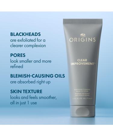 Discover Origins Clear Improvement Blackhead Clearing Mask-to-Scrub 2.5 oz - Elevate Your Style Instantly! - Buy Online on SooperMarket.com