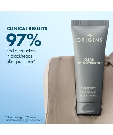 Discover Origins Clear Improvement Blackhead Clearing Mask-to-Scrub 2.5 oz - Elevate Your Style Instantly! - Buy Online on SooperMarket.com