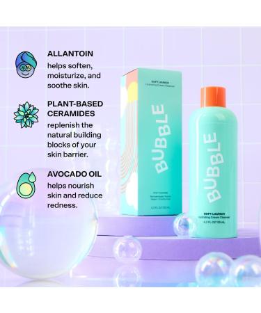 Discover Bubble Soft Launch Hydrating Cream Cleanser 4.2 oz - Elevate Your Style Instantly! - Buy Online on SooperMarket.com