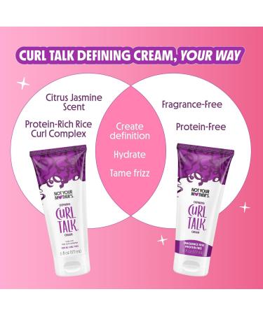 Not Your Mother's Curl Talk Fragrance & Protein Free Defining Cream 6.0 oz - Transform Your Style with the Best Innovation Today! - Buy Online on SooperMarket.com