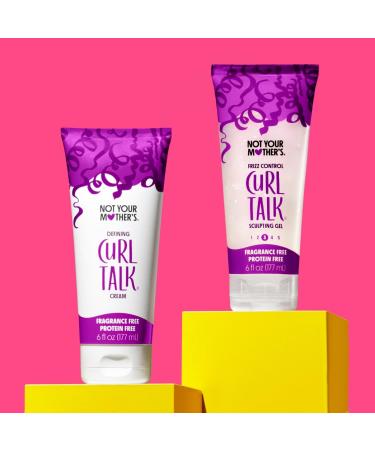 Not Your Mother's Curl Talk Fragrance & Protein Free Defining Cream 6.0 oz - Transform Your Style with the Best Innovation Today! - Buy Online on SooperMarket.com