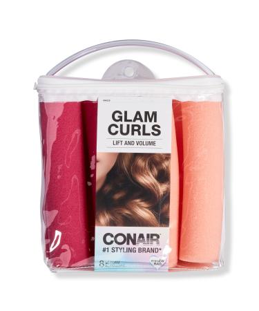Conair Glam Curls Jumbo Foam Rollers 8 ct