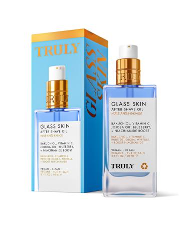 Truly Glass Skin After Shave Oil 3.1 oz - Transform Your Style with the Best Innovation Today! - Buy Online on SooperMarket.com