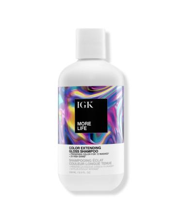 IGK More Life Color Extending Gloss Shampoo 8.0 oz