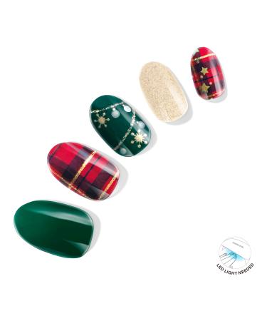 Dashing Diva Victorian Plaid Glaze Semi-Cured Gel Art - Discover Premium Quality Shop now! - Buy Online on SooperMarket.com