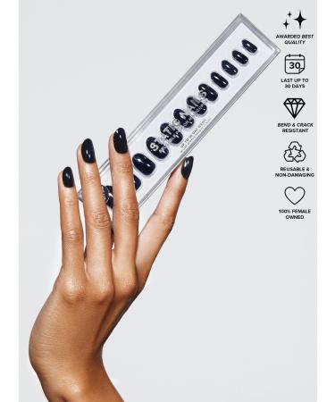 Static Nails Glazed Onyx Like-Acrylic Reusable Pop-On Manicures - Transform Your Style with the Best Innovation Today! - Buy Online on SooperMarket.com