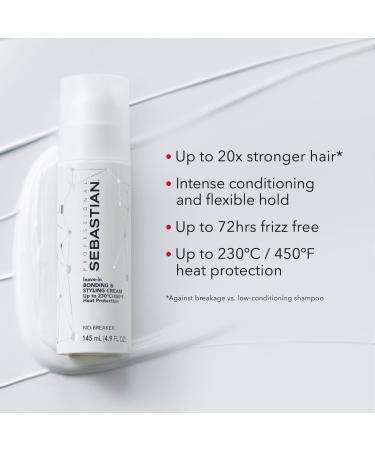 Sebastian No.Breaker Bonding And Styling Leave In Cream 4.9 oz - Discover Premium Quality Shop now! - Buy Online on SooperMarket.com
