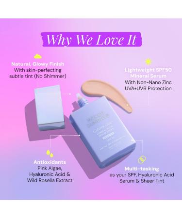 Naked Sundays CabanaGlow Mineral Glow Drops SPF50 Sheer 1.35 oz - Transform Your Style with the Best Innovation Today! - Buy Online on SooperMarket.com