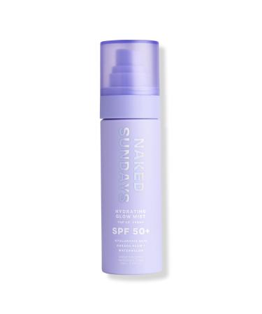 Naked Sundays Hydrating Glow Mist Top Up Spray SPF50+ 2.54 oz