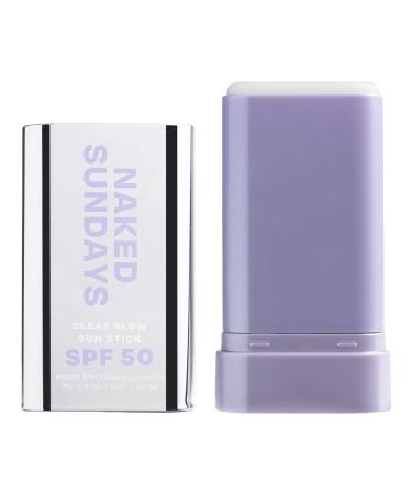 Naked Sundays Clear Glow Sun Stick SPF50 0.67 oz - Transform Your Style with the Best Innovation Today! - Buy Online on SooperMarket.com