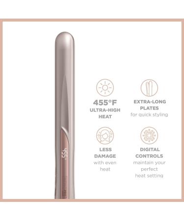 Conair 1" XL Rose Gold Titanium Flat Iron - Discover Premium Quality Shop now! - Buy Online on SooperMarket.com