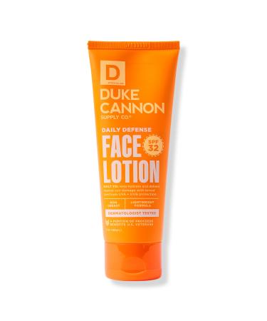 Duke Cannon Supply Co Daily Defense Face Lotion 3 oz