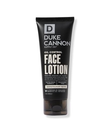 Duke Cannon Supply Co Oil Control Face Lotion 3 oz