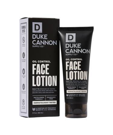 Duke Cannon Supply Co Oil Control Face Lotion 3 oz - Transform Your Style with the Best Innovation Today! - Buy Online on SooperMarket.com