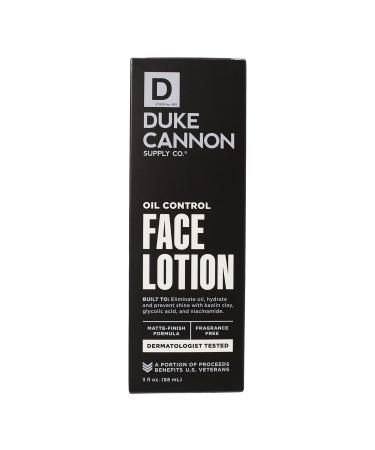 Duke Cannon Supply Co Oil Control Face Lotion 3 oz - Transform Your Style with the Best Innovation Today! - Buy Online on SooperMarket.com
