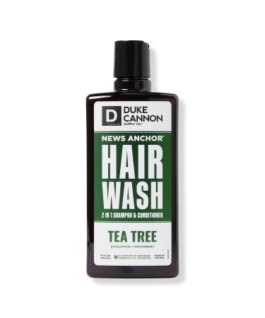 Duke Cannon Supply Co Tea Tree 2 in 1 Hair Wash 14 oz