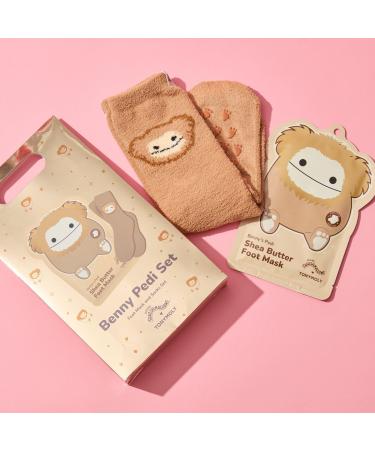 TONYMOLY Squishmallows Benny Pedi 2 Piece Foot Mask and Cozy Sock Set - Transform Your Style with the Best Innovation Today! - Buy Online on SooperMarket.com