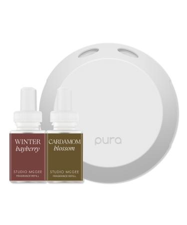 Pura Pura x Studio McGee Seasonal Diffuser Set Cardamom Blossom / Winter Bayberry