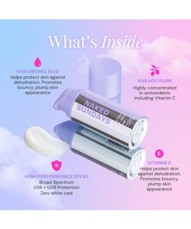 Naked Sundays CabanaClear Water Gel Serum SPF50 1.01 oz - Discover Premium Quality Shop now! - Buy Online on SooperMarket.com