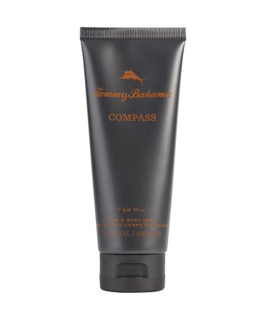 TOMMY BAHAMA COMPASS by Tommy Bahama - HAIR AND BODY WASH 3.4 OZ - MEN