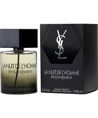 LA NUIT DE L'HOMME YVES SAINT LAURENT by Yves Saint Laurent - EDT SPRAY 3.3 OZ (NEW PACKAGING) - MEN