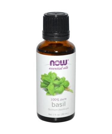 Now Foods Essential Oils Basil 1 fl oz (30 ml)