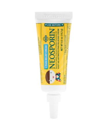Neosporin Dual Action Cream Pain Relief Cream For Kids Ages 2 + 0.5 oz (14.2 g)