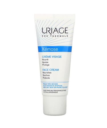 Uriage Xemose Face Cream Fragrance-Free 1.35 fl oz (40 ml)
