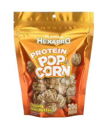 ALLMAX Nutrition HEXAPRO Protein Popcorn Chocolate Peanut Butter 3.88 oz (110 g)