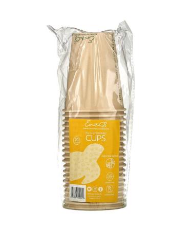 Earth's Natural Alternative 12 oz Compostable Cups 20 Count