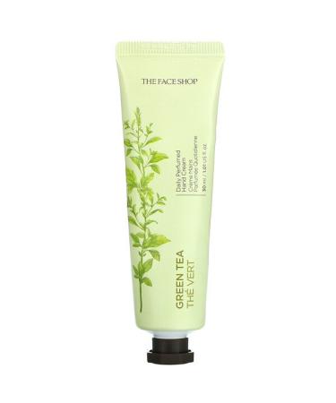 The Face Shop Daily Perfumed Hand Cream Green Tea 1.01 fl oz (30 ml)