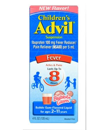 Advil - Children's Fever Medicine - Bubblegum Flavor 4.00 oz