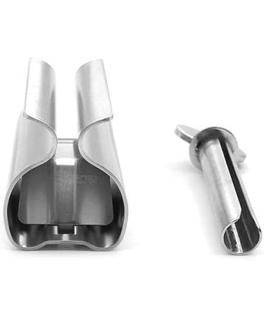 Toothpaste Tube Squeezer Stainless Steel Small Toothpaste Squeezer Dispenser Rollers Squeezing Tool for Face Cleanser for Bathroom Tube Winder Metal Toothpaste Tube Wringer - Buy Online on SooperMarket.com