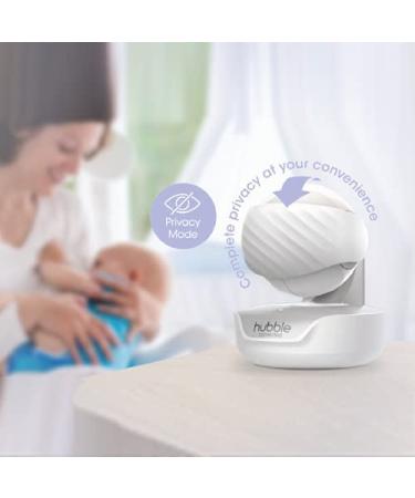 Hubble Connect 5 Smart Baby Monitor with Camera and Audio - Night Vision, PTZ, 2-Way Talk, Room Temp Sensor - 1000ft Range - WiFi Smartphone App - 1-Camera - Buy Online on SooperMarket.com