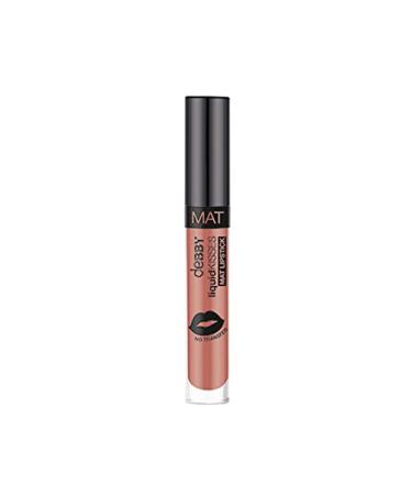 Debby Liquidkisses mat lipstick color 01 Beige Nude