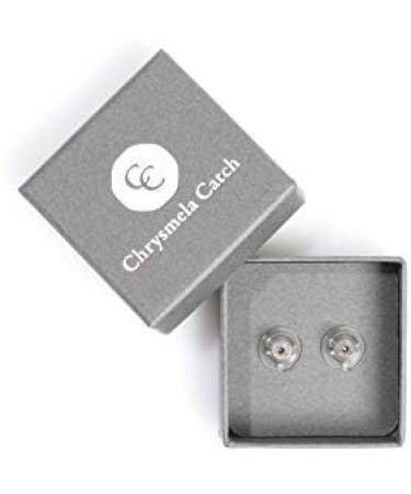 Chrysmela Platinum Earring Back - Secure, Patented Technology for all Earring Posts - Buy Online on SooperMarket.com