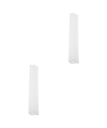 STOBOK Cake Stencil 2pcs Handmade Soap Sandwich The Cat Silica Gel Trinkets White Chocolate Molds Whitex2pcs 32.1X5.3cmx2pcs